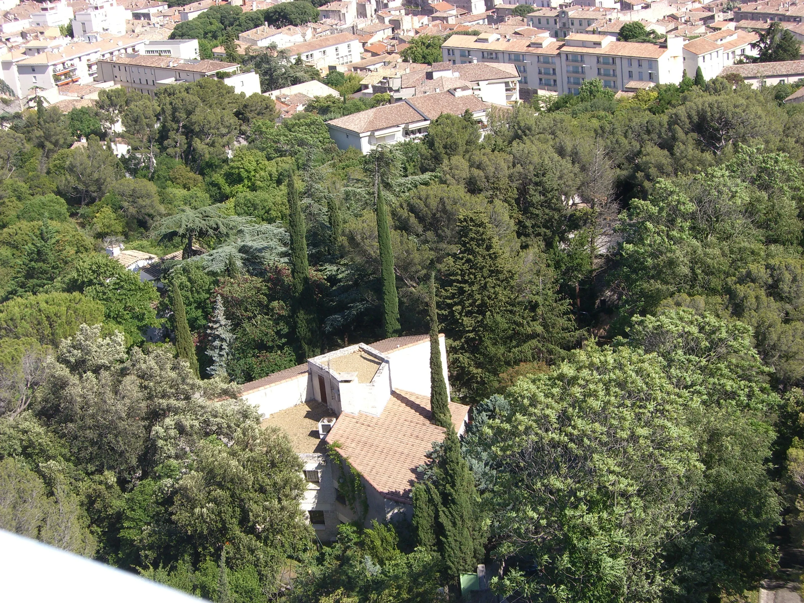 2006 Jun - Panorama view of city Nîmes from Tour Magne - Nîmes